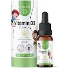 Erbatab Vitamin D3 Kids 20 ml 400 IU Damla