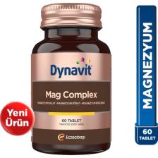 Dynavit Mag Complex 60 Tablet - Magnezyum Kompleks (Malat-Sitrat-Bisglisinat)