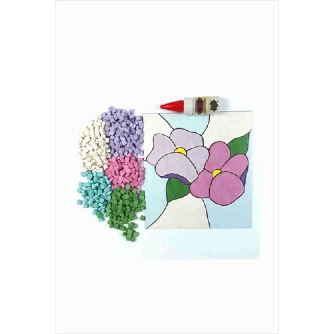 Artebella Çiçekler Seramik Mozaik Set 20 x 20 cm