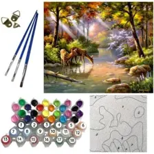 Tale Hobby Sayılarla Boyama Hobi Seti 40 x 50 cm