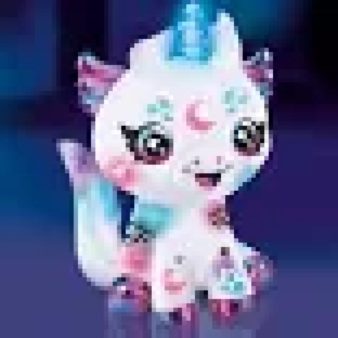 Işıklı Airbrush Peluş Cosmic Unicorn