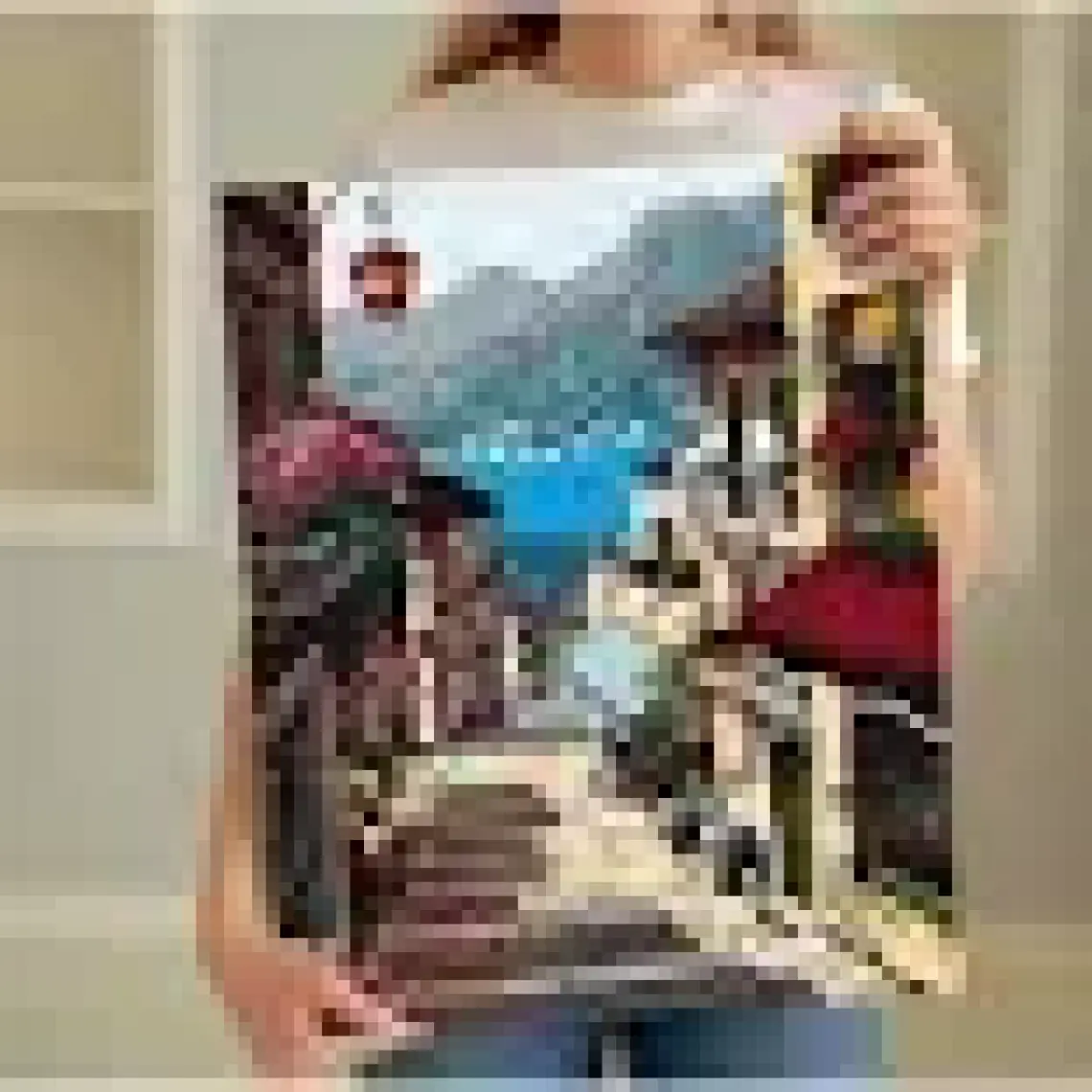 Tabdiko Nostaji Sokak Sayılarla Boyama Seti 40 x 50 cm