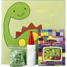 Artebella Seramik Mozaik Set 20x20 cm - Dino