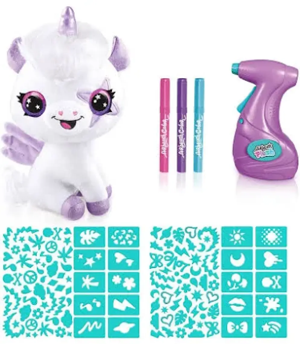 Airbrush Peluş Karanlıkta Parlayan Sihirli Unicorn