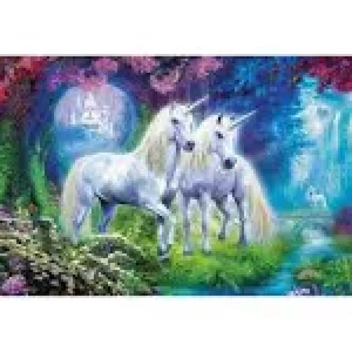 Educa Puzzle 500 ParçaTek Boynuzlu Atlar 17648