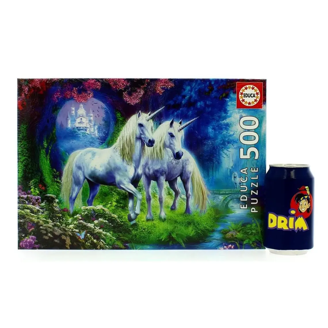 Educa Puzzle 500 ParçaTek Boynuzlu Atlar 17648