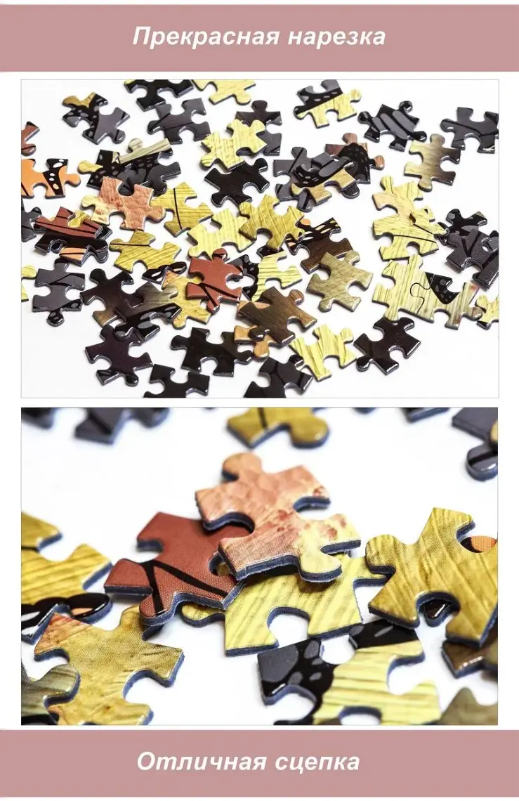 Nova Puzzle 1000 Parça Mavi Bakışlar Puzzle