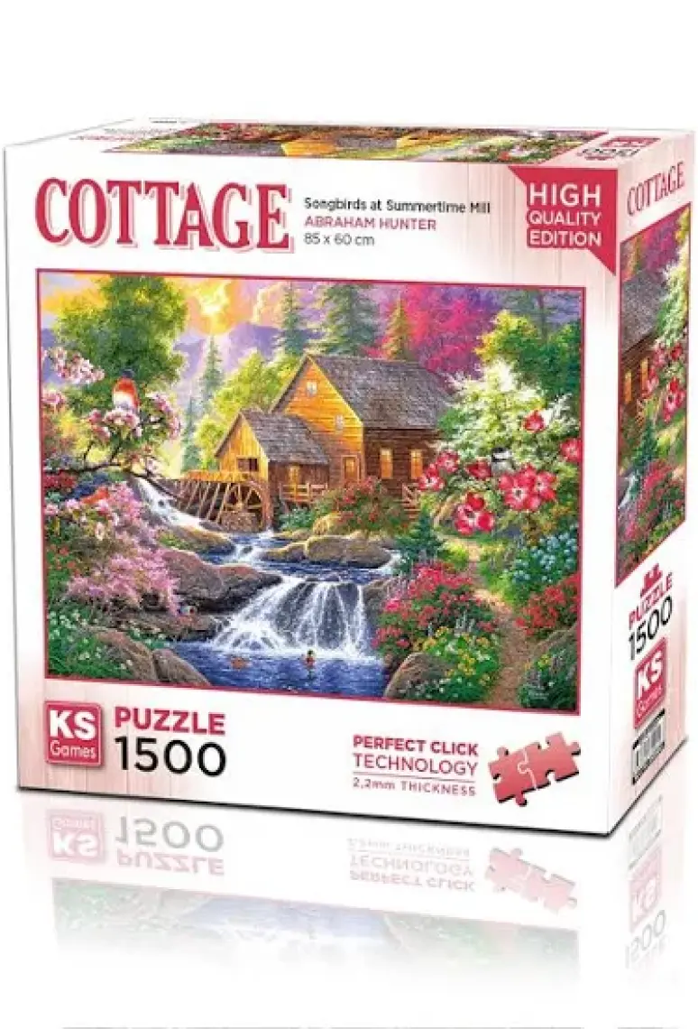 KS Games Songbirds At Summertime Mill 1500 Parça Puzzle