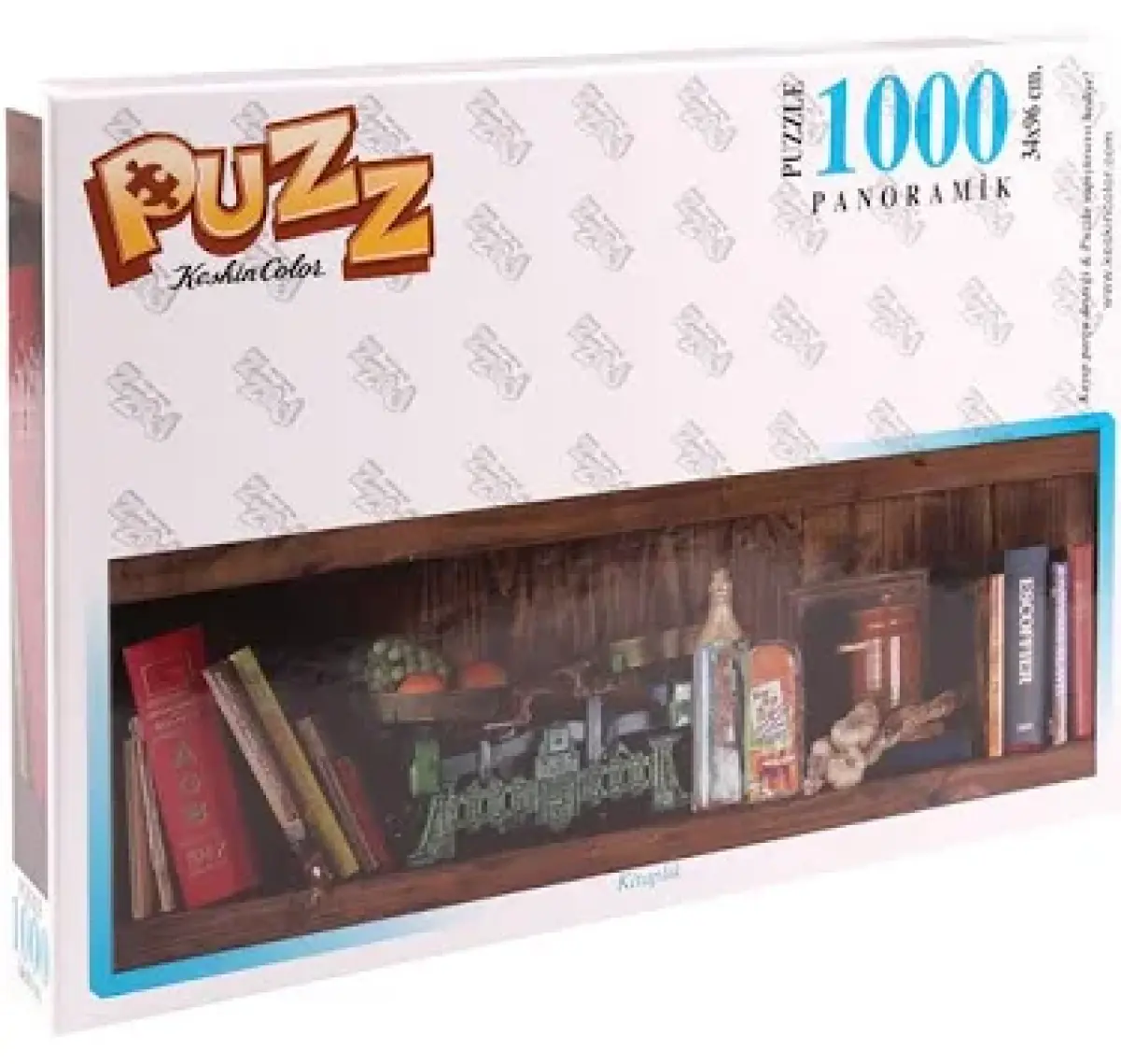 Puzz Keskin Color 1000 Parça Panorama Kitaplık Puzzle