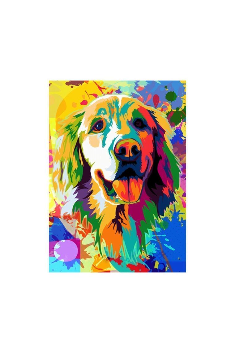 Blue Focus 500 Parça Puzzle - Colorful Dog (Renkli Köpek)