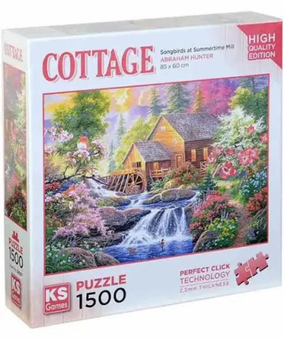 KS Games Songbirds At Summertime Mill 1500 Parça Puzzle