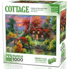 KS Games Autumn At The Lake House 1000 Parça Puzzle