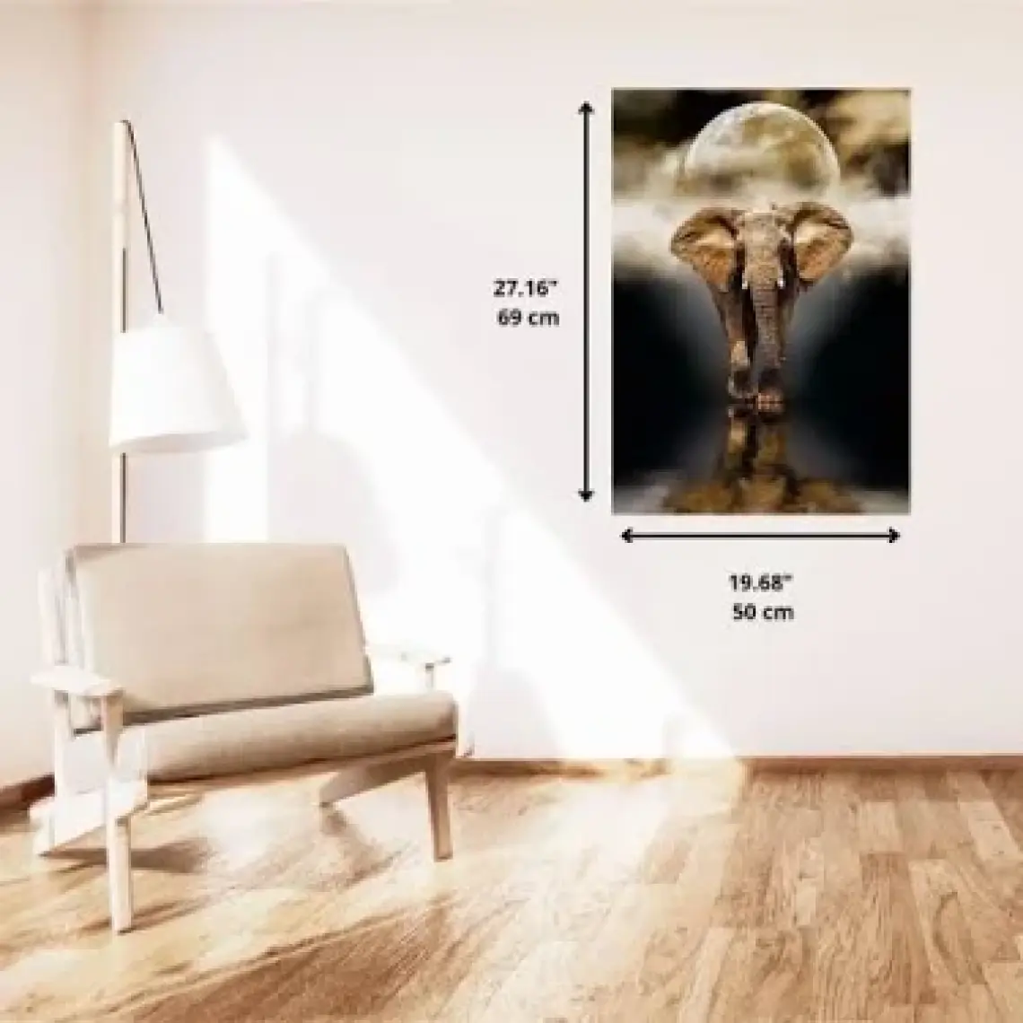 Clementoni - 1000 Parça High Quality Yetişkin Puzzle - Elephant