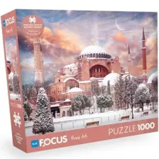 Blue Focus 1000 Parça Puzzle - Ayasofya