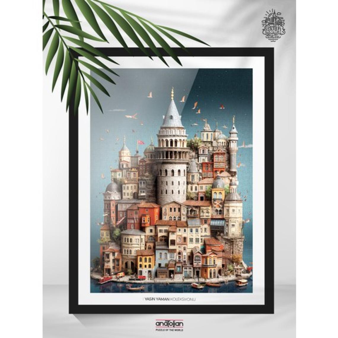 Anatolian 1000 Parçalık Puzzle / Galata - Kod 1158