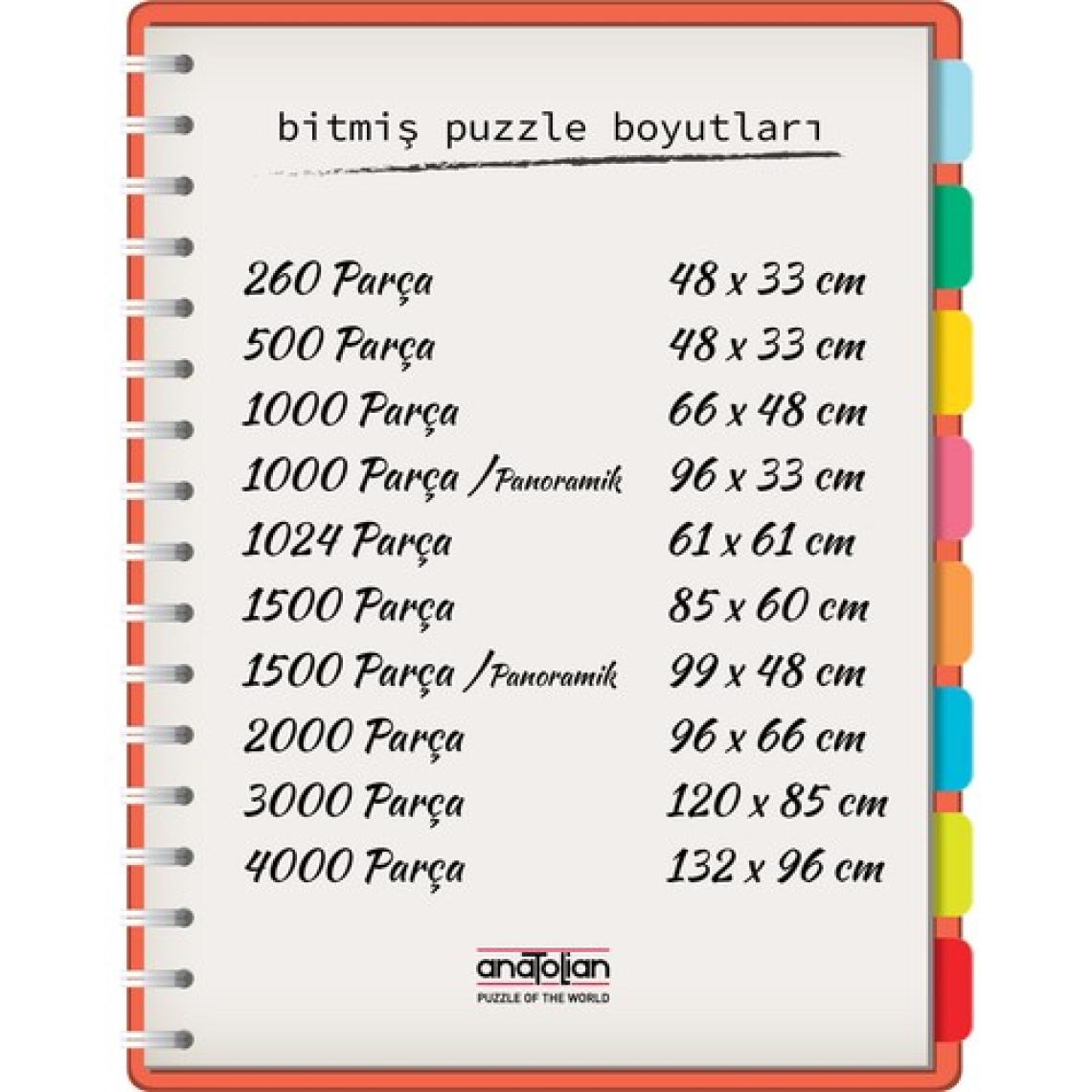 Anatolian 1000 Parçalık Puzzle / Galata - Kod 1158