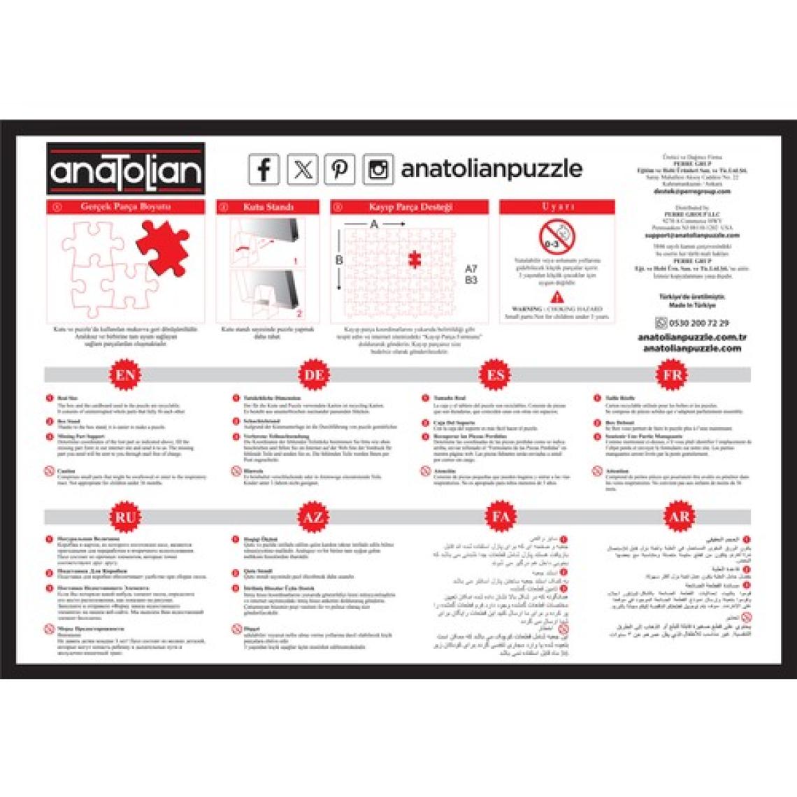 Anatolian 1000 Parçalık Puzzle - Kapadokya 1167
