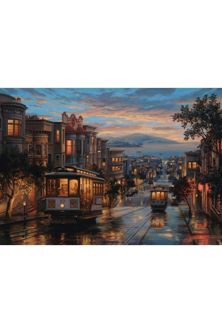 Anatolian San Francisco Sokakları 1500 Parça Puzzle
