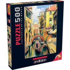 Anatolian 500 Parçalık Puzzle / Venedik'te Pazar - Kod 3543