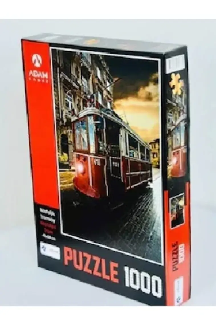 Adam Games Nostaljik Tramvay 1000 Parça Puzzle