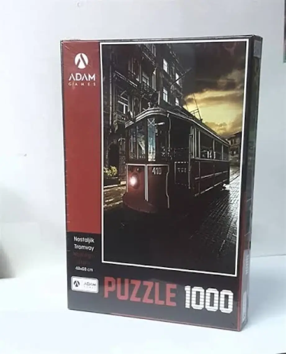 Adam Games Nostaljik Tramvay 1000 Parça Puzzle