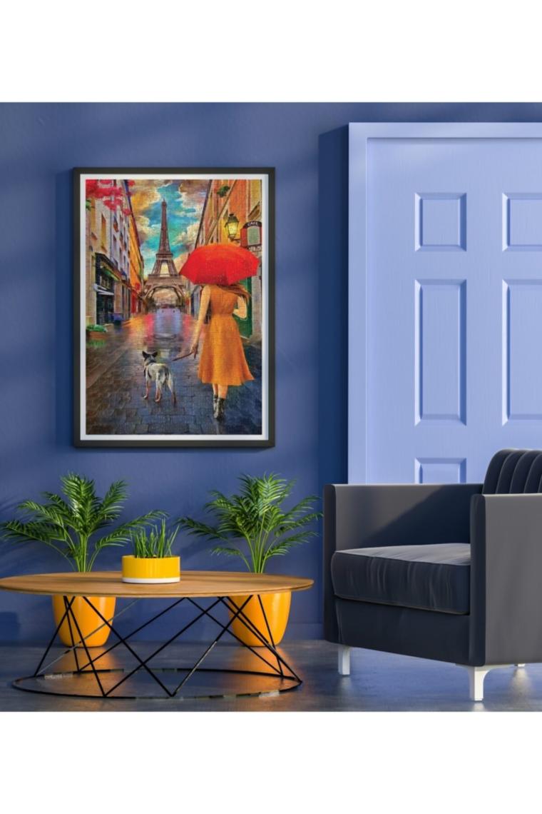 Nova 1000 Parça Paris Sokaklarında Gezinti Puzzle