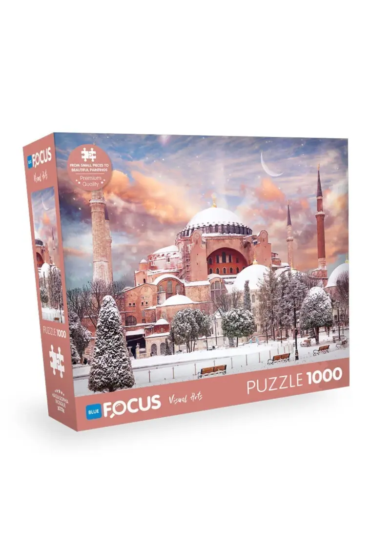 Blue Focus 1000 Parça Puzzle - Ayasofya