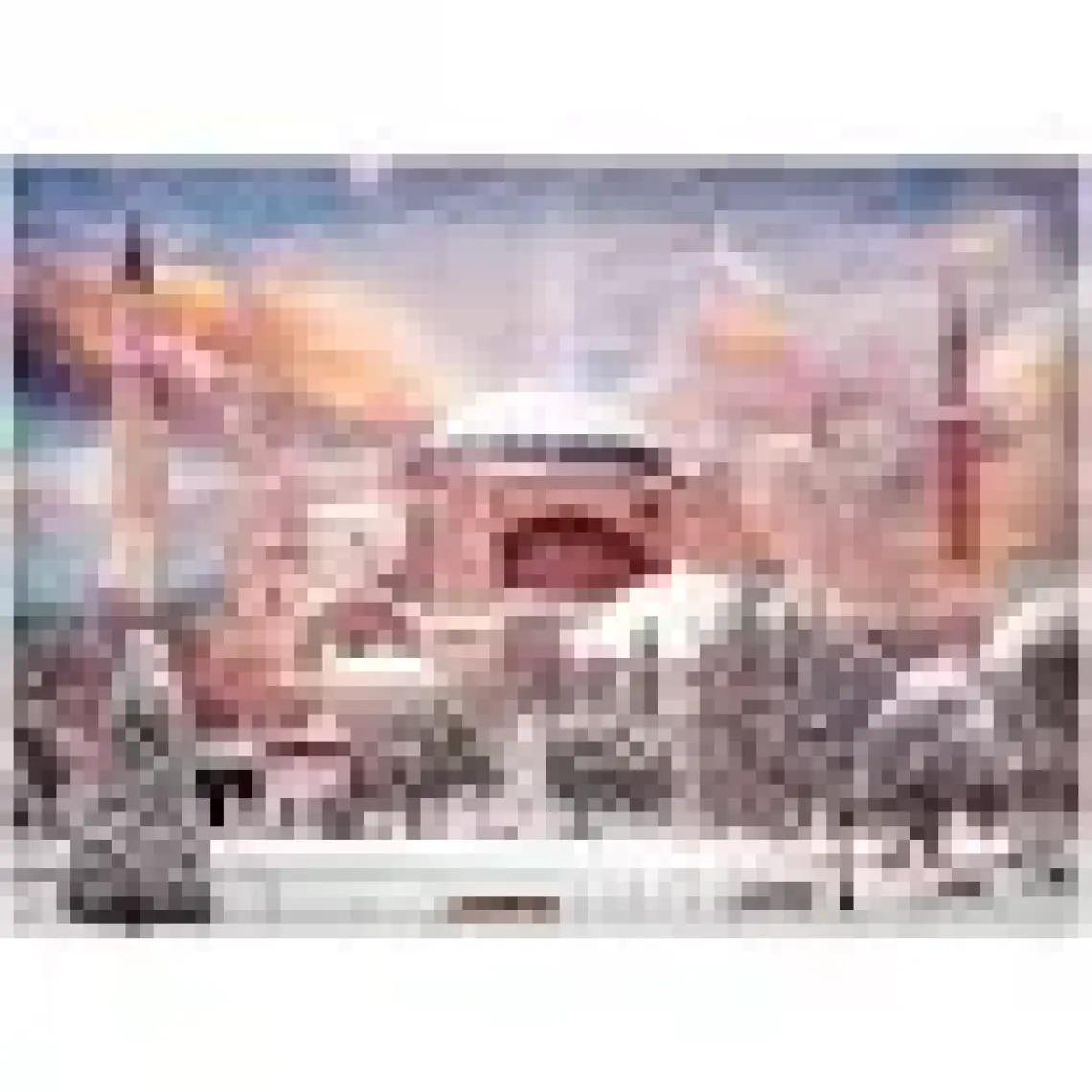 Blue Focus 1000 Parça Puzzle - Ayasofya