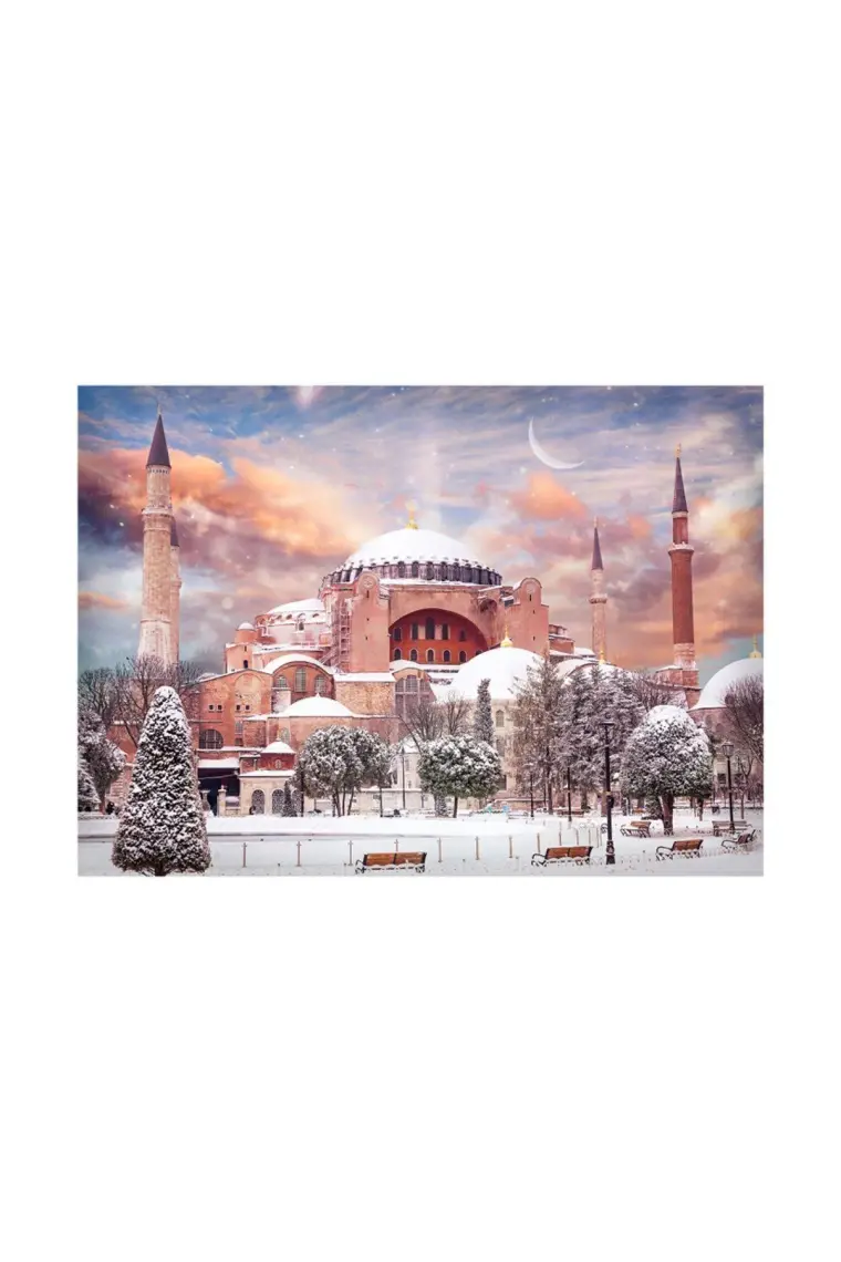 Blue Focus 1000 Parça Puzzle - Ayasofya