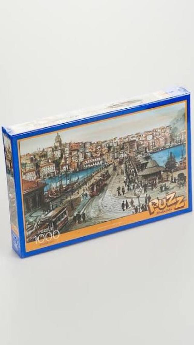 Puzz Puzzle Galata Köprüsü (1000 Parça)
