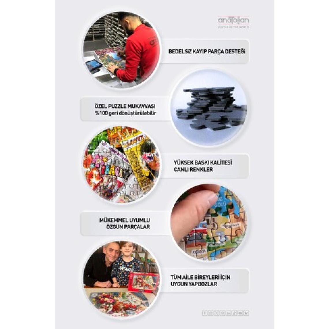 Anatolian 1000 Parçalık Puzzle - Balat 1157