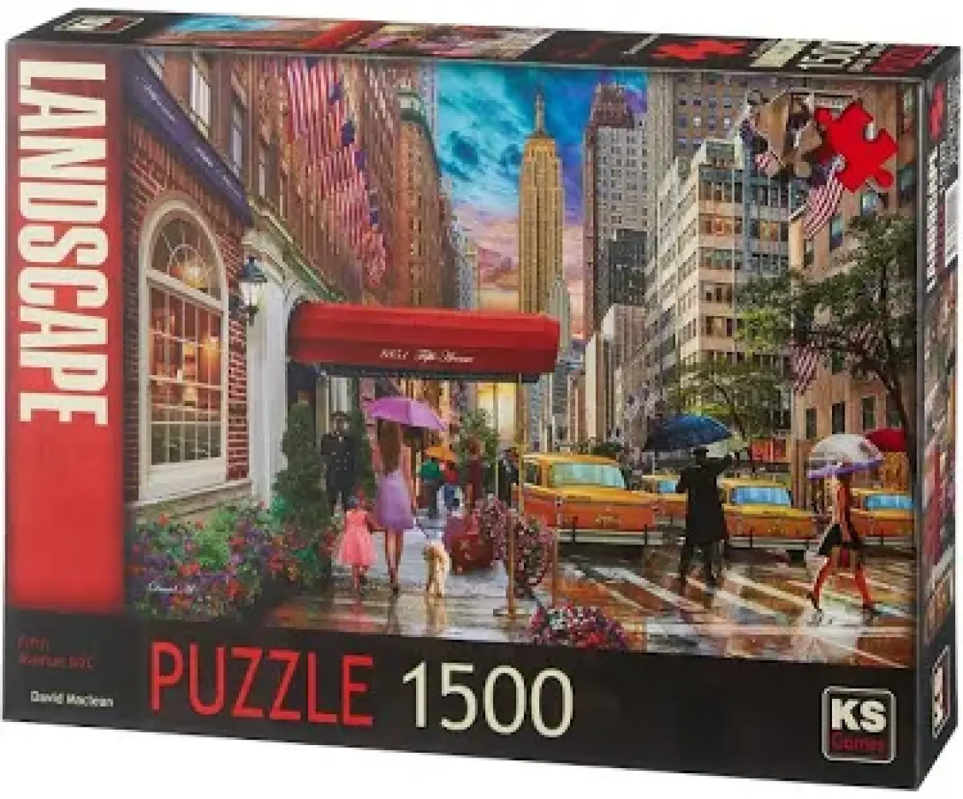 Ks Games 1500 Parça Puzzle Fifth Avenue Nyc