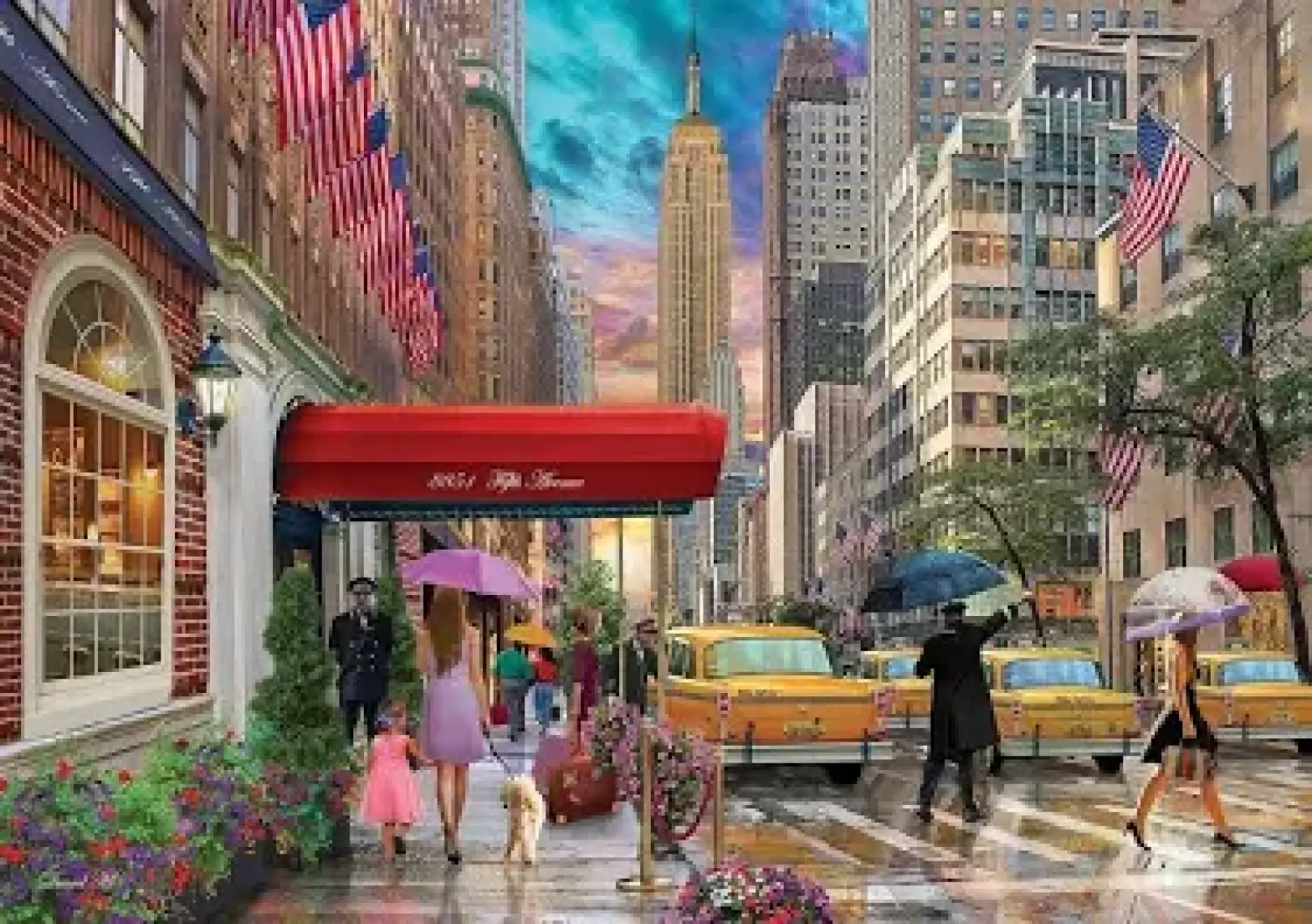 Ks Games 1500 Parça Puzzle Fifth Avenue Nyc