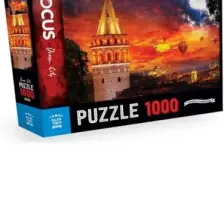 Blue Focus 1000 Parça Puzzle - Galata Kulesi