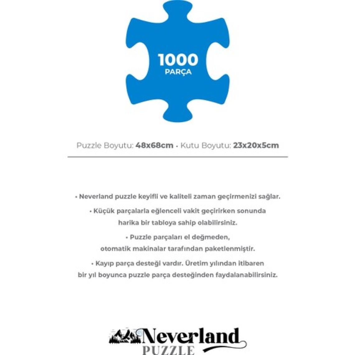 Neverland 1000 Parça Puzzle - Eıffel Tower (Eyfel Kulesi)