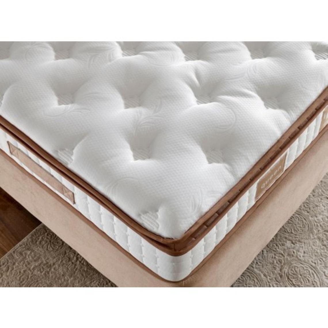 Niron Queen 140x190 Çift Kişilik Tam Ergonomik Pedli Lüks Yatak Orta Sert Özel Yatak