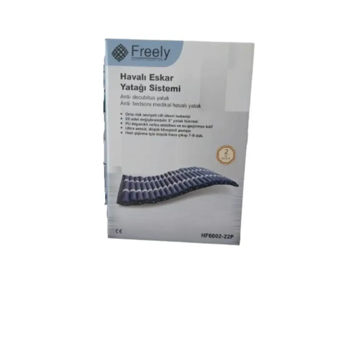 Freely HF6002 Boru Tipi Ventilasyonlu Havalı Yatak Sistemi