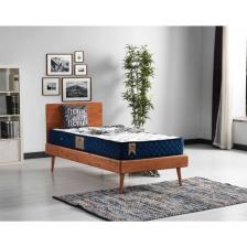 Argimo Blue Tek Kişilik Kuş Tüy Örme Kumaşlı Ortopedik Yatak 90x200