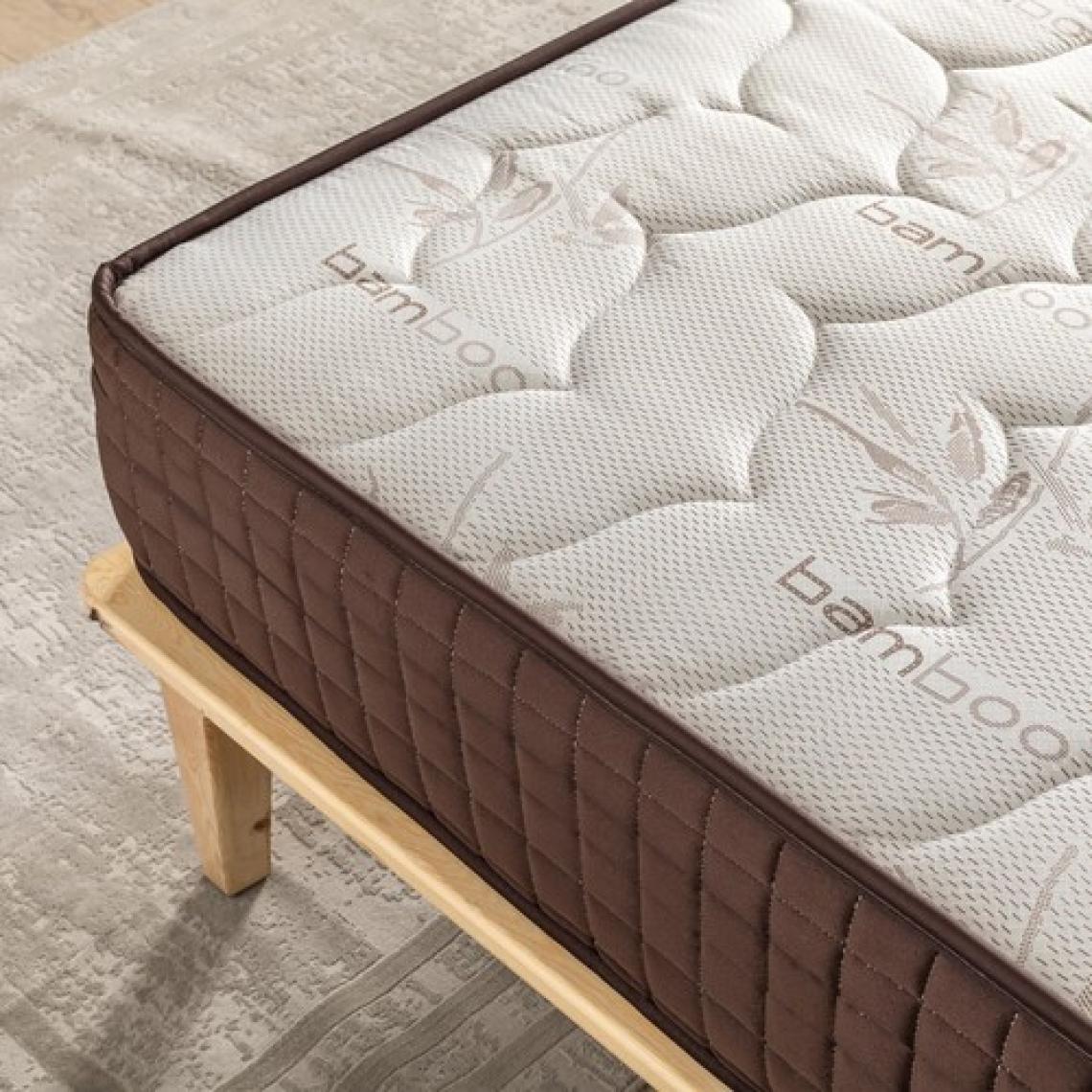 Us. Sleeping Full Ortopedik Super Bamboo Yaylı Yatak (21Cm) 90X190