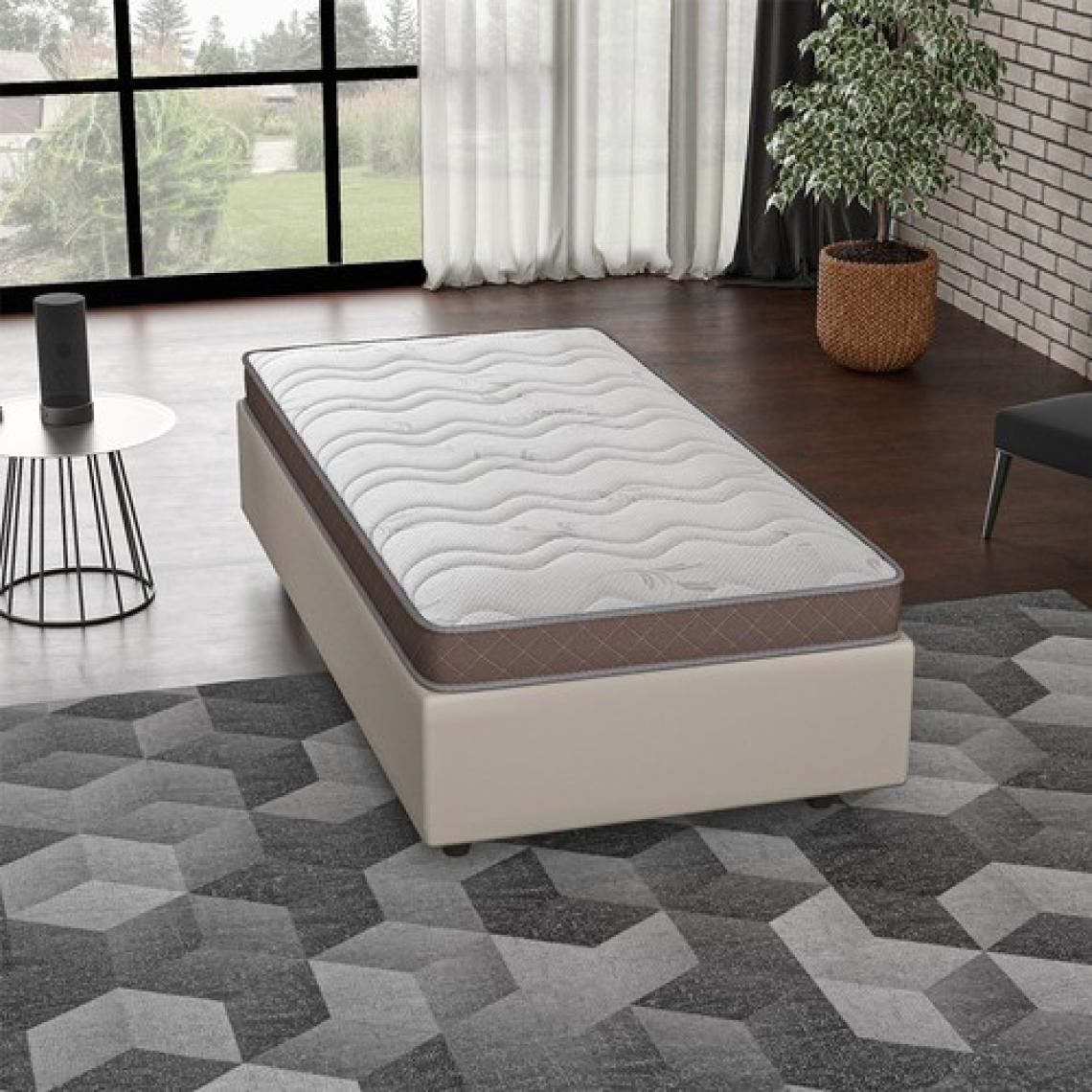 Mobpazar Full Ortopedik Bamboo Açelya Yatak,Nefes Alan Örme Kumaşlı,90x190 Cm