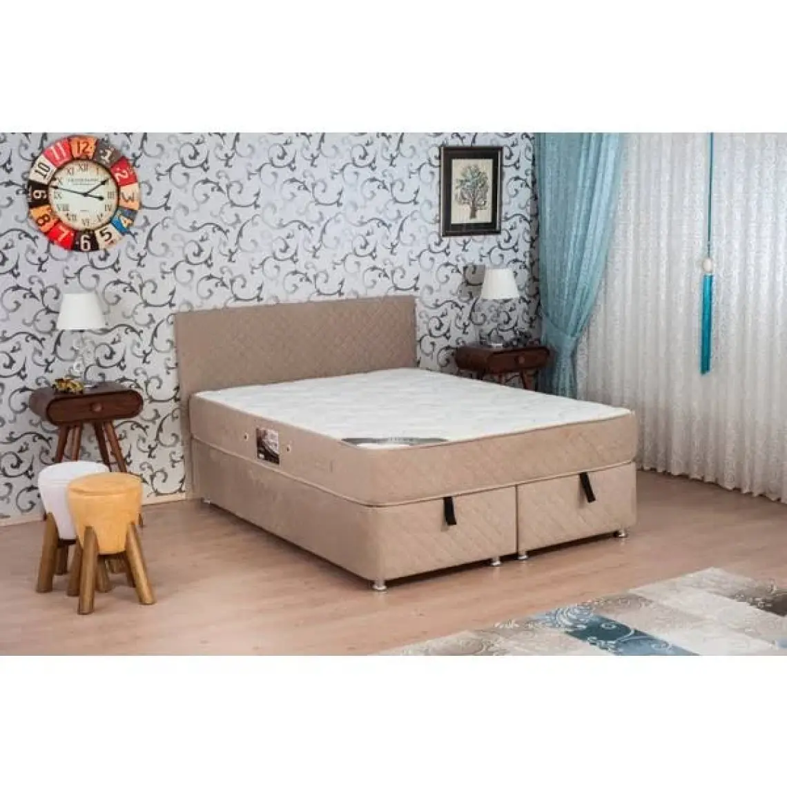 Minar Safir Full Ortopedik Pedsiz Yaylı Yatak 150X200