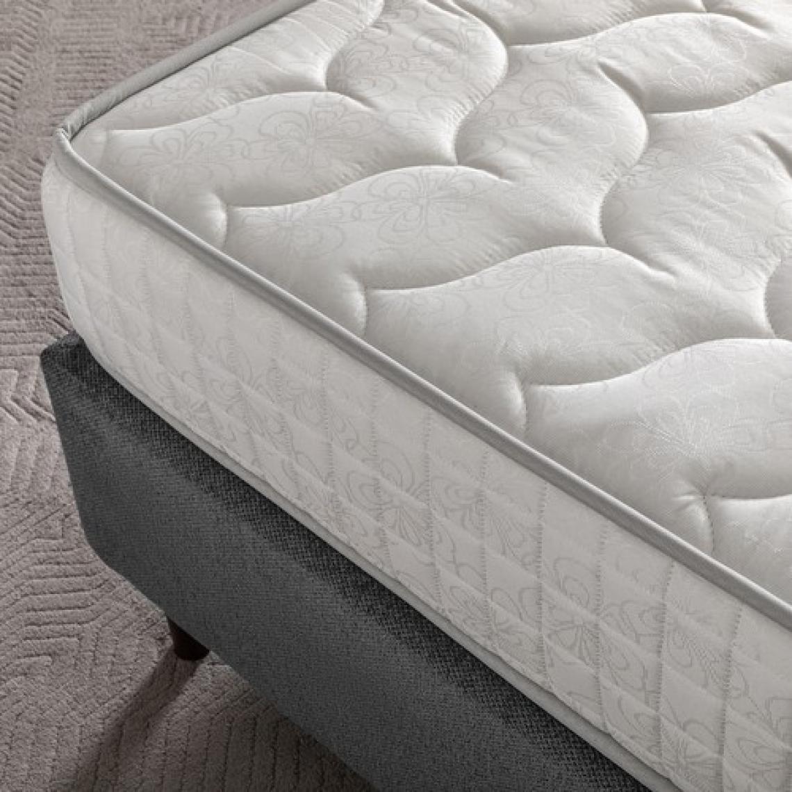 Us. Sleeping Full Ortopedik Grey Yaylı Yatak (21Cm) 150X200