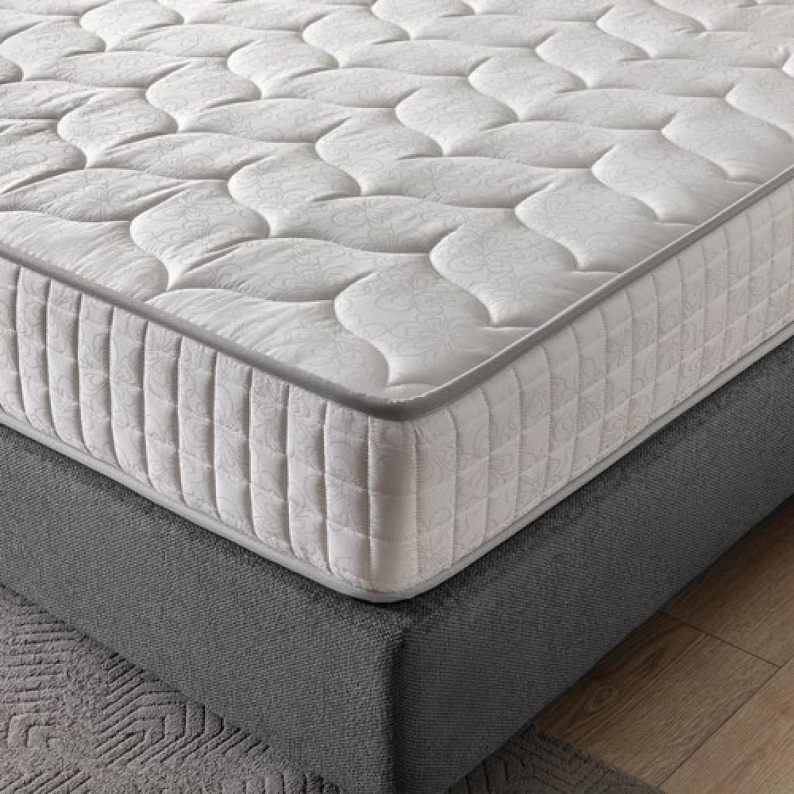 Us. Sleeping Full Ortopedik Grey Yaylı Yatak (21Cm) 150X200