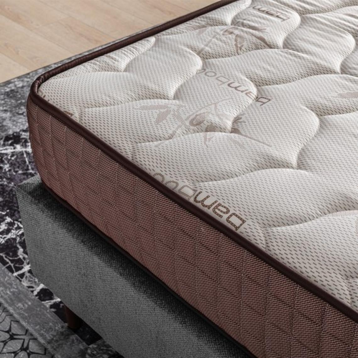 Us. Sleeping Full Ortopedik Bamboo Classic Yaylı Yatak (21Cm) 100X200