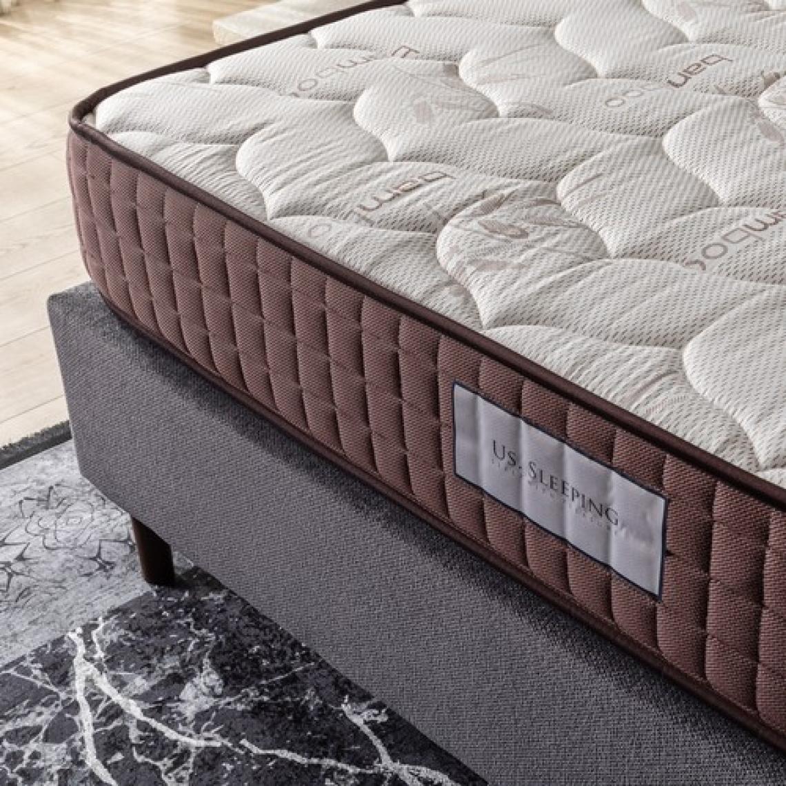 Us. Sleeping Full Ortopedik Bamboo Classic Yaylı Yatak (21Cm) 120X200