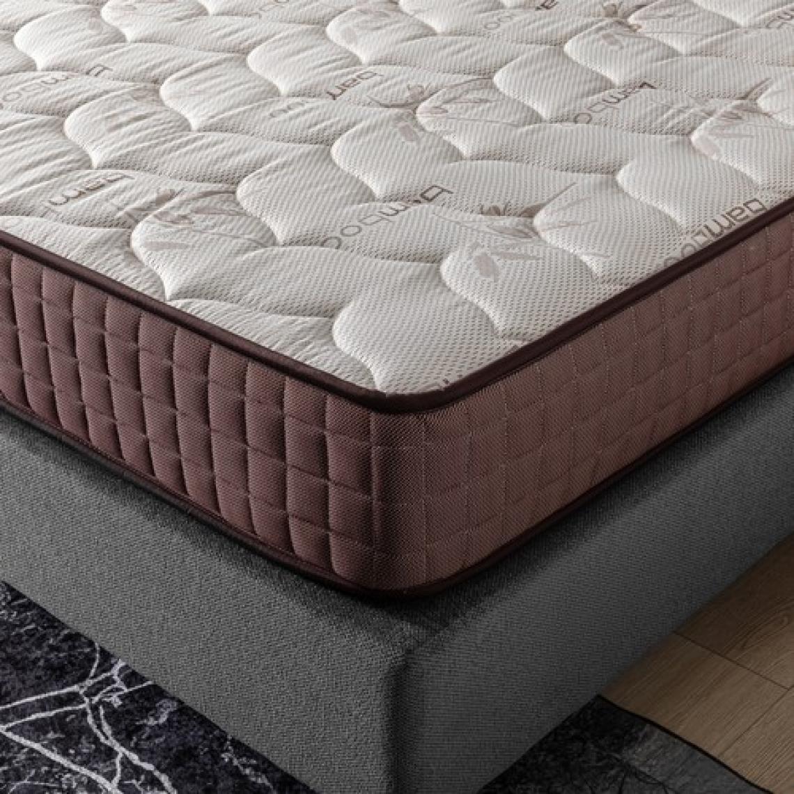 Us. Sleeping Full Ortopedik Bamboo Classic Yaylı Yatak (21Cm) 120X200