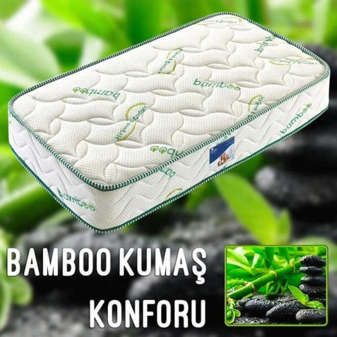 Midilife Bamboo  Visco Yatak - Tek Kişilik Visco Yatak 160x200 Cm