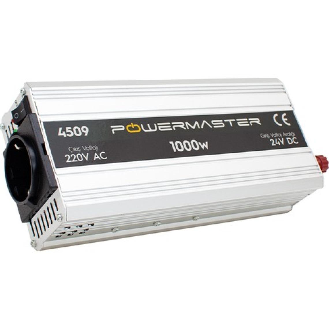 Powermaster 24 Volt 1000 Watt 220 Volt Modified Sinus Inverter 24V-220V Çevirici Dönüştürücü