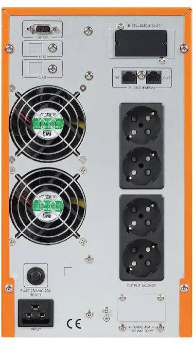 Makelsan P.Pack SE 2 KVA (4x 9AH) 5-10dk Online UPS MU02000N11EAV06