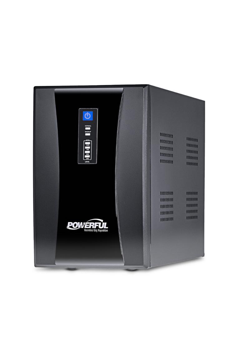 Powerful SLE-2000 2000 VA Line Interactive Kesintisiz Güç Kaynağı
